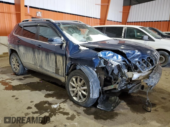 2018 Jeep Cherokee Limited with VIN 1C4PJMDX4JD536566, listed as a Copart auction lot 85282624 with 71,831 mi miles and Salvage Title. Bid and sale history available at carsss.com. Image 4.