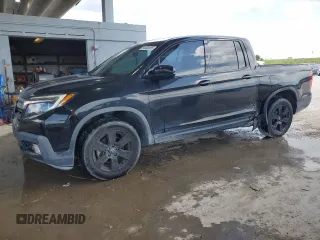 2020 Honda Ridgeline Black Edition with VIN 5FPYK3F86LB012209, listed as a Copart auction lot 58508555 with 45,183 mi miles and Salvage title. Bid and sale history available at DreamBid. Image 1.