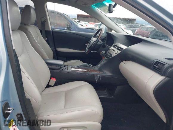 2010 Lexus RX 450h with VIN JTJZB1BA1A2401721, listed as a IAAI auction lot 41732065 with 119,697 mi miles and . Bid and sale history available at DreamBid. Image 5.