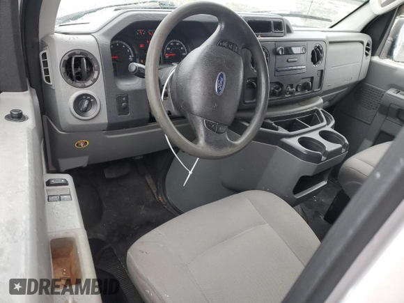 2009 Ford Econoline Cargo with VIN 1FTNE24W19DA36240, listed as a Copart auction lot 43552335 with 150,095 mi miles and Salvage Title. Bid and sale history available at DreamBid. Image 8.