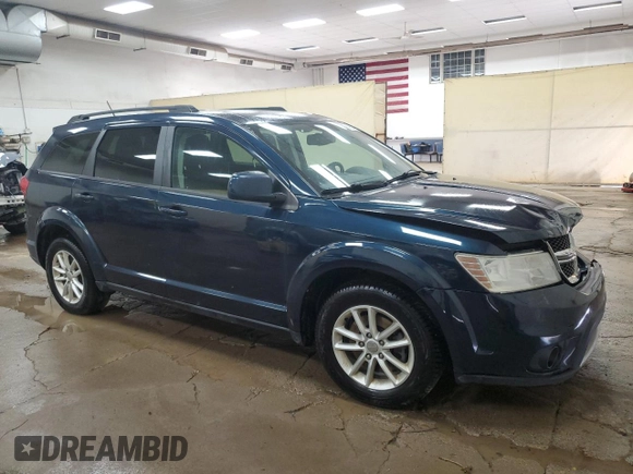 2013 Dodge Journey SXT with VIN 3C4PDDBG2DT519239, listed as a Copart auction lot 61682615 with 248,833 mi miles and Clean title. Bid and sale history available at DreamBid. Image 4.