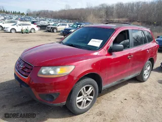 2011 Hyundai Santa Fe GLS with VIN 5XYZG3AB6BG011182, listed as a IAAI auction lot 41896223 with 250,176 mi miles. Bid and sale history available at carsss.com. Image 2.