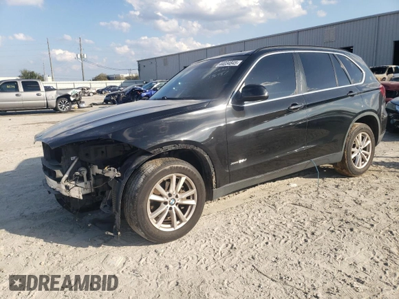 2014 BMW X5 xDrive35d with VIN 5UXKS4C51E0J96487, listed as a Copart auction lot 44034845 with 155,116 mi miles and Salvage Title. Bid and sale history available at carsss.com. Image 1.