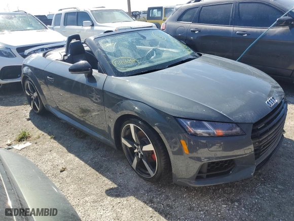 2020 Audi TT Roadster with VIN TRUTECFV1L1001052, listed as a Copart auction lot 76446124 with NaN miles and Salvage Title. Bid and sale history available at carsss.com. Image 4.
