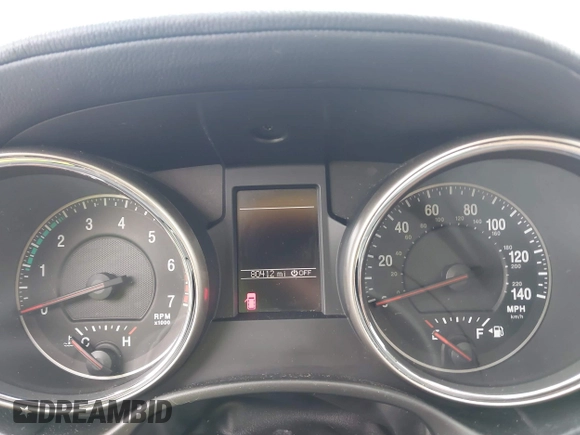2013 Jeep Grand Cherokee Overland with VIN 1C4RJFCT1DC525098, listed as a IAAI auction lot 41593500 with 80,412 mi miles. Bid and sale history available at carsss.com. Image 7.