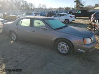 2000 Cadillac DeVille with VIN 1G6KD54Y1YU254446, listed as a Copart auction lot 86761204 with 48,272 mi miles and Salvage Title. Bid and sale history available at carsss.com. Image 4.