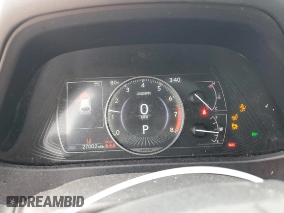 2022 Lexus UX 200 z VIN JTHX3JBH9N2054938, wystawiony jako Copart lot #43940695 z przebiegiem 27 002 mil mil oraz Szkoda całkowita • Salvage title. Historia ofert i sprzedaży dostępna na DreamBid. Obrazek 9.