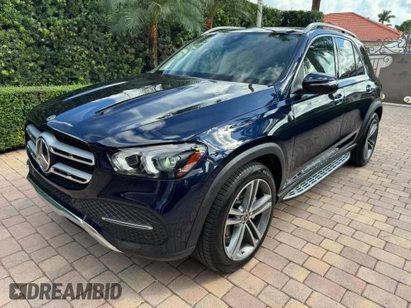 2022 Mercedes-Benz GLE 350 z VIN 4JGFB4JB5NA765004, wystawiony jako Copart lot #47145695 z przebiegiem 19 656 mil mil oraz Czysty tytuł • Clean title. Historia ofert i sprzedaży dostępna na DreamBid. Obrazek 1.