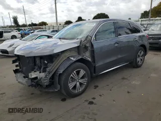 2018 Acura MDX with VIN 5J8YD3H39JL008994, listed as a Copart auction lot 44883425 with 75,836 mi miles and Salvage Title. Bid and sale history available at carsss.com. Image 1.