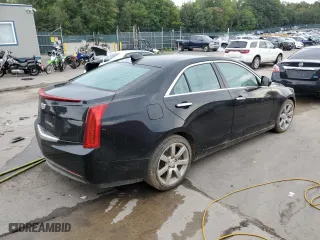 2015 Cadillac ATS Sedan Standard RWD with VIN 1G6AA5RA5F0108541, listed as a Copart auction lot 69105834 with 0 mi miles and Salvage Title. Bid and sale history available at carsss.com. Image 3.