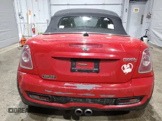 2012 MINI Roadster S with VIN WMWSY3C58CT144227, listed as a Copart auction lot 47918135 with 133,430 mi miles and Salvage Title. Bid and sale history available at DreamBid. Image 6.