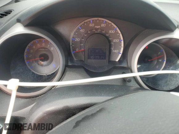 2009 Honda Fit Sport with VIN JHMGE88479S060797, listed as a Copart auction lot 54009135 with 167,914 mi miles and Salvage Title. Bid and sale history available at carsss.com. Image 9.