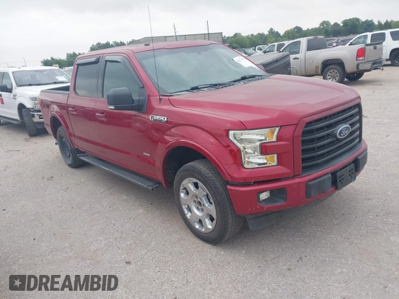 2017 Ford F-150 XL with VIN 1FTEW1CG7HKC22876, listed as a IAAI auction lot 42281244 with 128,049 mi miles and . Bid and sale history available at DreamBid. Image 1.