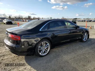 2016 Audi A8 Sport with VIN WAU43AFD3GN010024, listed as a Copart auction lot 47656285 with 88,264 mi miles and Salvage title. Bid and sale history available at DreamBid. Image 3.