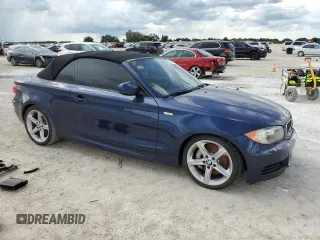 2011 BMW 1 Series 135i with VIN WBAUN7C58BVM24175, listed as a Copart auction lot 70245184 with Not Provided miles and Salvage Title. Bid and sale history available at carsss.com. Image 4.