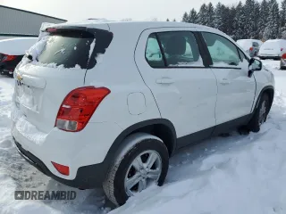 2017 Chevrolet Trax LS with VIN KL7CJNSB4HB129605, listed as a Copart auction lot 84695884 with 150,242 mi miles and Non Repairable. Bid and sale history available at carsss.com. Image 3.