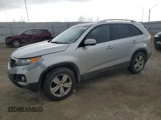 2013 Kia Sorento EX with VIN 5XYKUDA20DG401262, listed as a Copart auction lot 53732255 with 196,064 mi miles and Clean Title. Bid and sale history available at carsss.com. Image 1.