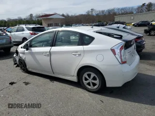 2013 Toyota Prius One with VIN JTDKN3DU1D5550647, listed as a Copart auction lot 49250345 with 129,714 mi miles and Salvage Title. Bid and sale history available at carsss.com. Image 2.