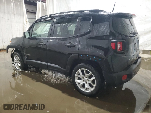 2018 Jeep Renegade Sport with VIN ZACCJBAB5JPJ41077, listed as a Copart auction lot 42986385 with 86,418 mi miles and Salvage title. Bid and sale history available at DreamBid. Image 2.