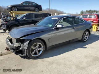 2016 BMW 4 Series 428i xDrive with VIN WBA3N9C53GK250662, listed as a Copart auction lot 46990505 with 67,720 mi miles and Salvage Title. Bid and sale history available at carsss.com. Image 1.
