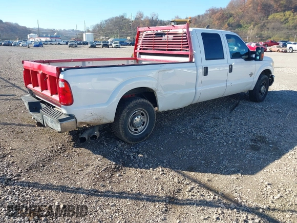2012 Ford F-350 XL with VIN 1FT7W3AT7CEC97122, listed as a IAAI auction lot 38086956 with 260,503 mi miles and . Bid and sale history available at DreamBid. Image 4.