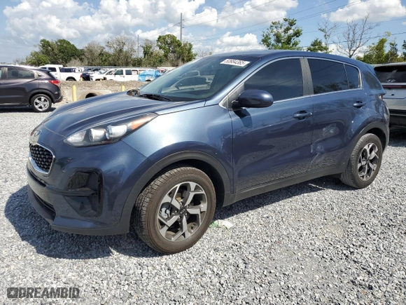 2022 Kia Sportage LX with VIN KNDPM3AC6N7016120, listed as a Copart auction lot 50984365 with 64,469 mi miles and Salvage Title. Bid and sale history available at carsss.com. Image 1.