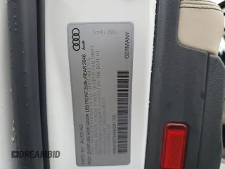 2021 Audi A5 Sportback S line Premium Plus with VIN WAUFACF54MA041742, listed as a Copart auction lot 48866535 with 0 mi miles and Salvage Title. Bid and sale history available at carsss.com. Image 14.