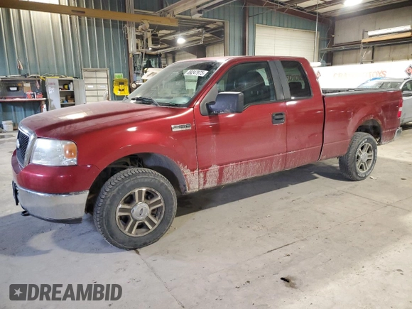 2007 Ford F-150 STX with VIN 1FTRX14W57KC26508, listed as a Copart auction lot 89247975 with 118,011 mi miles and Salvage Title. Bid and sale history available at carsss.com. Image 1.