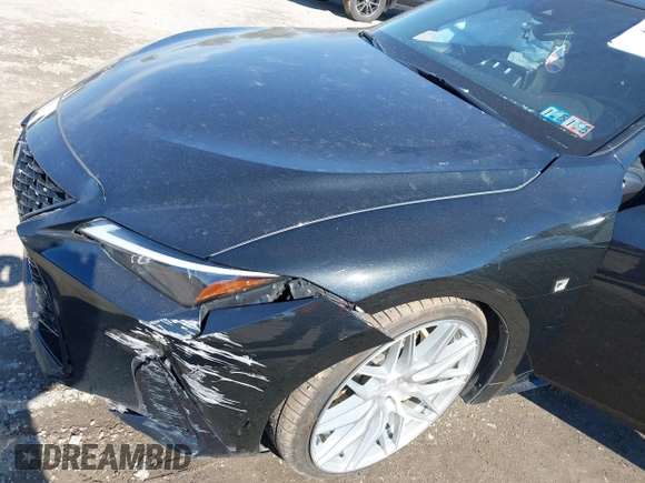 2021 Lexus IS 350 F Sport with VIN JTHGZ1E25M5020868, listed as a IAAI auction lot 41644962 with Not provided miles and . Bid and sale history available at DreamBid. Image 21.
