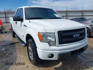 2013 Ford F-150 XL with VIN 1FTFX1EF2DKD59255, listed as a IAAI auction lot 41627176 with 189,433 mi miles. Bid and sale history available at carsss.com. Image 1.