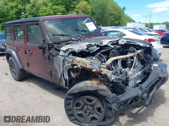 2021 Jeep Wrangler Unlimited Willys with VIN 1C4HJXDG2MW847850, listed as a IAAI auction lot 42291545 with Not provided miles and . Bid and sale history available at DreamBid. Image 1.