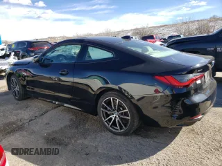 2022 BMW 4 Series 430i xDrive with VIN WBA73AP08NCJ14493, listed as a Copart auction lot 42267774 with 15,746 mi miles and Non Repairable. Bid and sale history available at DreamBid. Image 2.