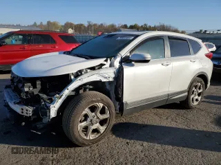 2019 Honda CR-V EX-L with VIN 2HKRW2H8XKH673122, listed as a Copart auction lot 76922444 with 0 mi miles and Salvage Title. Bid and sale history available at carsss.com. Image 1.