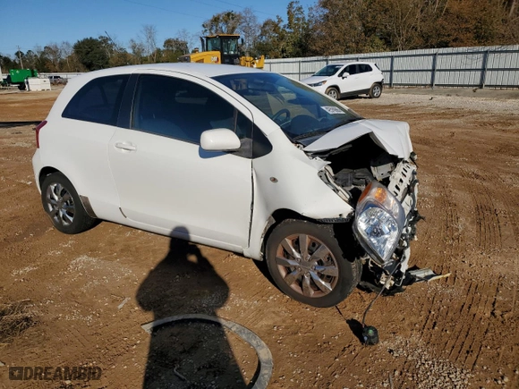 2007 Toyota Yaris with VIN JTDJT923475086627, listed as a Copart auction lot 42568985 with 165,810 mi miles and Salvage Title. Bid and sale history available at carsss.com. Image 4.