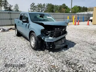 2023 Ford Maverick XL with VIN 3FTTW8E96PRA21351, listed as a Copart auction lot 51225165 with 36,387 mi miles and Salvage Title. Bid and sale history available at DreamBid. Image 14.