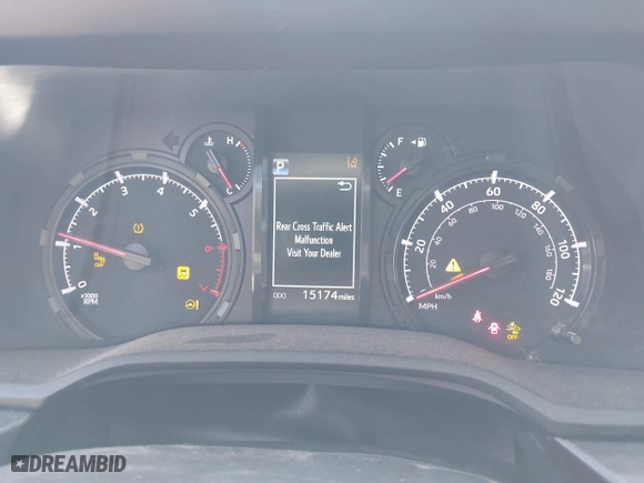 2022 Toyota 4Runner SR5 Premium with VIN JTENU5JRXN5991928, listed as a IAAI auction lot 41826739 with 15,174 mi miles. Bid and sale history available at carsss.com. Image 7.