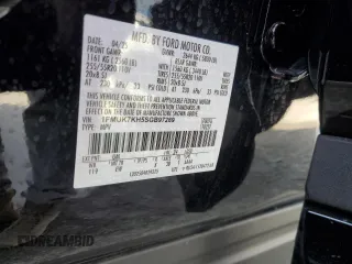 2025 Ford Explorer ST-Line with VIN 1FMUK7KH5SGB97289, listed as a Copart auction lot 58776885 with 985 mi miles and Salvage title. Bid and sale history available at DreamBid. Image 13.