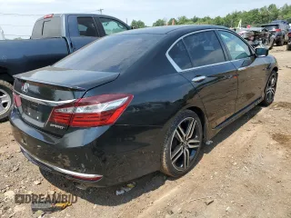 2016 Honda Accord Sport with VIN 1HGCR2F55GA034359, listed as a Copart auction lot 64686764 with 119,533 mi miles and Salvage Title. Bid and sale history available at DreamBid. Image 3.