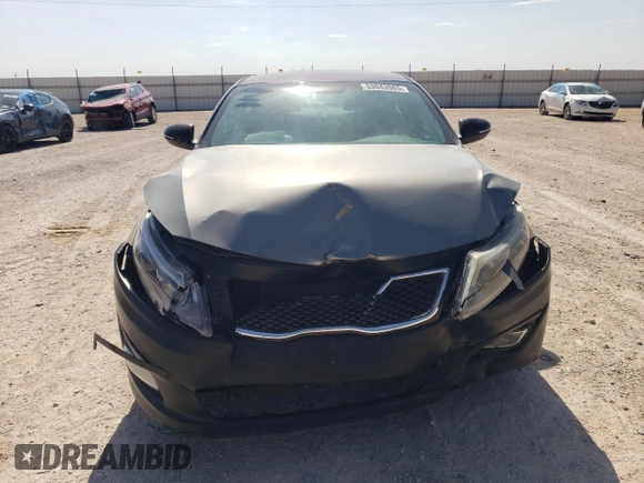 2014 Kia Optima LX with VIN 5XXGM4A76EG337882, listed as a Copart auction lot 53043565 with 98,142 mi miles and Salvage Title. Bid and sale history available at carsss.com. Image 5.