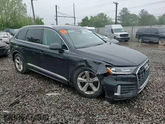 2020 Audi Q7 Premium with VIN WA1AJAF78LD011590, listed as a Copart auction lot 57129915 with 75,401 mi miles and Salvage title. Bid and sale history available at DreamBid. Image 14.
