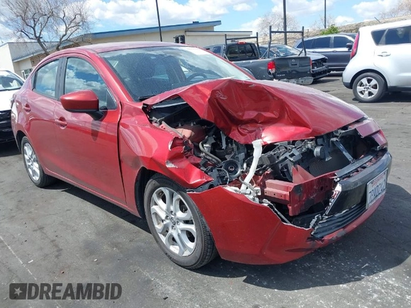 2016 Scion iA with VIN 3MYDLBZV7GY106529, listed as a IAAI auction lot 41915609 with 81,331 mi miles. Bid and sale history available at carsss.com. Image 1.