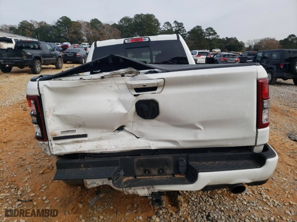 2022 Ram 1500 Big Horn with VIN 1C6RREMT8NN298944, listed as a Copart auction lot 42008205 with 48,664 mi miles and Salvage Title. Bid and sale history available at carsss.com. Image 6.