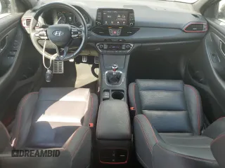 2019 Hyundai Elantra GT N Line with VIN KMHH55LC9KU095558, listed as a Copart auction lot 72404594 with 97,488 mi miles and Salvage Title. Bid and sale history available at carsss.com. Image 8.