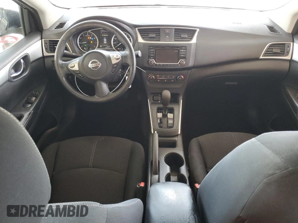 2018 Nissan Sentra SV with VIN 3N1AB7AP5JY214365, listed as a Copart auction lot 52577805 with 53,670 mi miles and Salvage Title. Bid and sale history available at carsss.com. Image 8.