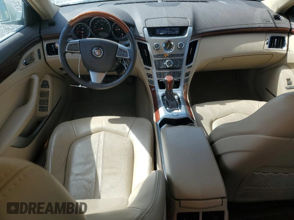 2011 Cadillac CTS Luxury with VIN 1G6DE5EY9B0112607, listed as a Copart auction lot 46116105 with 65,524 mi miles and Salvage Title. Bid and sale history available at DreamBid. Image 8.