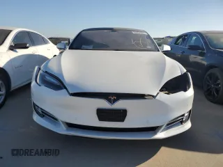 2016 Tesla Model S 90D with VIN 5YJSA1E49GF159988, listed as a Copart auction lot 76457024 with Not Provided miles and Salvage Title. Bid and sale history available at DreamBid. Image 5.