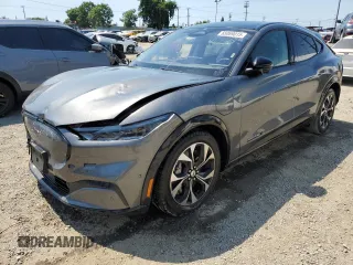 2023 Ford Mustang Mach-E Premium with VIN 3FMTK3SU2PMA70370, listed as a Copart auction lot 65089015 with 32,785 mi miles and Salvage title. Bid and sale history available at DreamBid. Image 1.