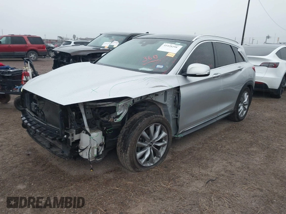 2019 Infiniti QX50 Essential with VIN 3PCAJ5M19KF147049, listed as a IAAI auction lot 41428298 with 68,586 mi miles and . Bid and sale history available at DreamBid. Image 18.