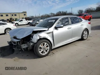 2018 Kia Optima LX z VIN 5XXGT4L36JG235988, wystawiony jako Copart lot #87826295 z przebiegiem 120 052 mil mil oraz Szkoda całkowita • Salvage title. Historia ofert i sprzedaży dostępna na DreamBid. Obrazek 1.