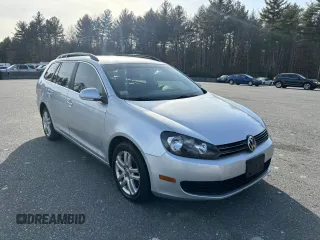 2014 Volkswagen Jetta SportWagen TDI w/Sunroof & Nav with VIN 3VWPL7AJ7EM618245, listed as a Copart auction lot 49228175 with 156,000 mi miles and Clean Title. Bid and sale history available at carsss.com. Image 1.